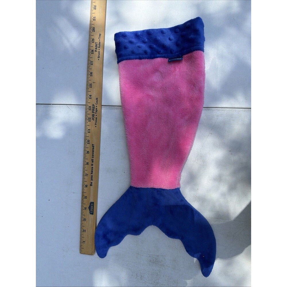 Blankie Tails Mermaid Blanket Baby Pink & Blue Photo Costume Newborn Beach